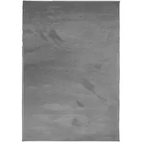 vidaXL Matta OVIEDO kort lugg antracit 140x200 cm