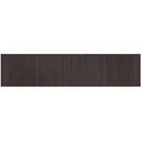 vidaXL Matta rektangulär mörkbrun 70x300 cm bambu