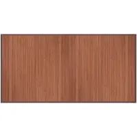 vidaXL Matta rektangulär brun 100x200 cm bambu
