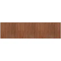 vidaXL Matta rektangulär brun 80x300 cm bambu