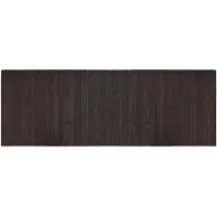 vidaXL Matta rektangulär mörkbrun 70x200 cm bambu