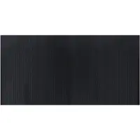 vidaXL Matta rektangulär svart 100x200 cm bambu