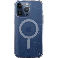 Uniq Coehl Lumino Magnetiskt laddningsfodral för iPhone 15 Pro Max - blå