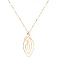 Biird Vulvii Halsband - Roséguld - Roséguld