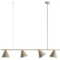 Aldex Hänglampa Hängeleuchte Form 4 , dimbar, Creme / bärnsten, Vardagsrum / matsal, Metall, Modern, Pendellampa