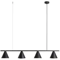 Aldex Hänglampa Hängeleuchte Form 4 , dimbar, Svart, Vardagsrum / matsal, Metall, Modern, Pendellampa