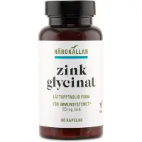Närokällan Zinkglycinat 90 kapslar