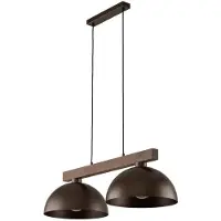 TK Lighting Hänglampa Oslo , dimbar, Brun / rost, Vardagsrum / matsal, Metall, Modern, Pendellampa