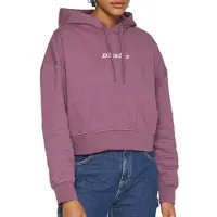 Dickies Hoodie - Cropped - Loretto - Purple Gumdrop - - M - Medium - Hoodie