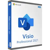 Microsoft Visio Professional 2021 - Licens - 1 PC - Ladda ner - ESD - Nationell återförsäljning, Click-to-Run - Win - Alla språk
