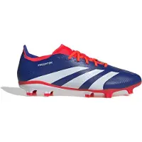 Adidas Predator League FG Advancement - Lucid Blue/Vit/Röd - Gräs (FG), storlek 44