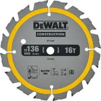 DeWalt Sågklinga DT1946-QZ; 136x10 mm; Z16
