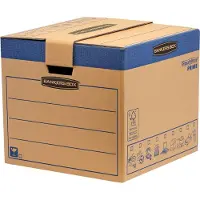 Fellowes Bankers Box SmoothMove Large - Brevlåda - 48 cm x 47 cm x 41.2 cm - brun