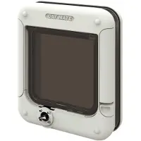 Flamingo Cat Mate 4-way Rotary kattlucka vit
