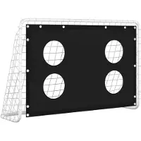 vidaXL Fotbollsmål för träning stål 184x61x122 cm