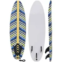 vidaXL Surfbräda 170 cm Bladdesign Paddleboard Vattensport 91685