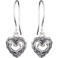Kalevala Koru Heart of the House örhängen silver 2665000K