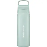 LifeStraw Go Seafoam GOST-530ML-SEAF Stainless Steel, water bottle with 2-stage filter, 530 ml