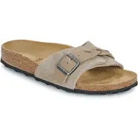 Birkenstock Pantolette 'Pula' taupe