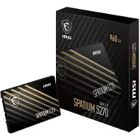 MSI SSD SPATIUM S270 SSD 960GB SATA3 2,5" (500/450MB/s) 3D NAND