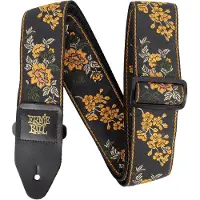 Ernie Ball Classic Jacquard Gitarrband i textil Tangerine Blossom