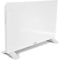 Vonroc Lyxigt konvektorelement med glaspanel – 2000W – Vit | Wifi