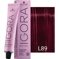Schwarzkopf Professional Igora Royal Fashion Lights Permanent hårfärg 60 ml L-89