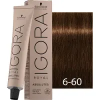 Schwarzkopf Professional Igora Royal Absolutes 60 ml 6-60 Dark Blonde Brown Natural