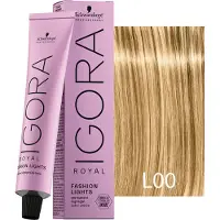 Schwarzkopf Professional Igora Royal Fashion Lights Permanent hårfärg 60 ml L-00