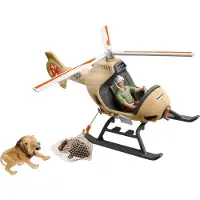 Schleich Wild Life 42476 Animal Rescue Helicopter