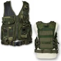 101 Inc Fostex Tactical Vest Predator (Färg: Woodland)