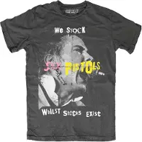 Ginza.se The Sex Pistols: Unisex T-Shirt/We Stock (Black) (X-Large)