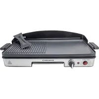 Rommelsbacher BBQ 2003 - Grill - elektrisk - 1250 cm2 - rostfritt stål/svart