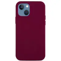 Mtp Products iPhone 15 Liquid Silikonskal - Vinröd