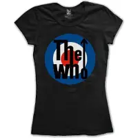 Ginza.se The Who: Ladies T-Shirt/Target Classic (Black) (Medium)