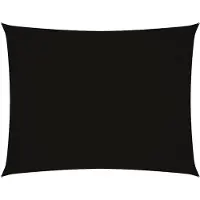 vidaXL Solsegel oxfordtyg rektangulärt 2,5x4 m svart