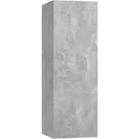 vidaXL TV-skåp betonggrå 30,5x30x90 cm konstruerat trä