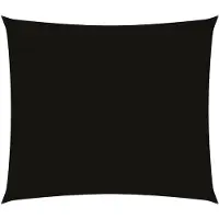 vidaXL Solsegel oxfordtyg rektangulärt 2x2,5 m svart