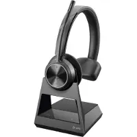 HP DECT Headset Savi 7310 Office mono On-ear headset Bluetooth Mono Svart Brusreducering Datorer