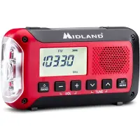Midland - Emergency Radio & Powerbank ER250BT with Bluetooth