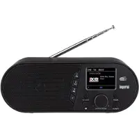 Imperial Bordsradio DABMAN d105 DAB+, FM, FM Svart