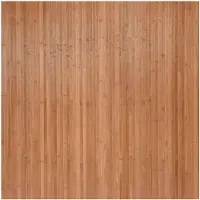 vidaXL Matta rektangulär naturlig 100x100 cm bambu