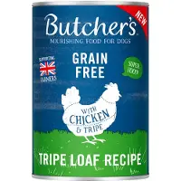 Butcher's Original Tripe hundfoder med kyckling- och vompaté 6 x 400g