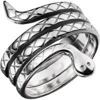 Kalevala Koru Snake ring silver 2401200185