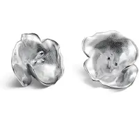 Kalevala Koru Summer Night Rose örhängen medelstora silver 261000701T