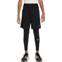 Nike Sportbyxa 'Pro' svart / vit