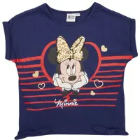TEAM HEROES T-shirts med korta ärmar T-SHIRT MINNIE flickor - Marin - 6 år