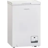 Scandomestic Standard CF100WD - Öppning uppåt - bredd: 54.5 cm - djup: 47.6 cm - höjd: 83.5 cm - 99 liter - Klass D - vit