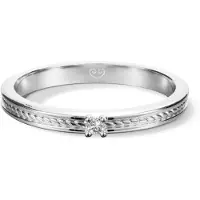 Kalevala Koru Heritage 0.02 ct diamantring vitguld 541000111D170