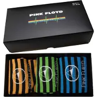 Ginza.se Pink Floyd: Unisex Ankle Socks Set/Mono Prism (Multicolour) (UK Size 6 - 11)